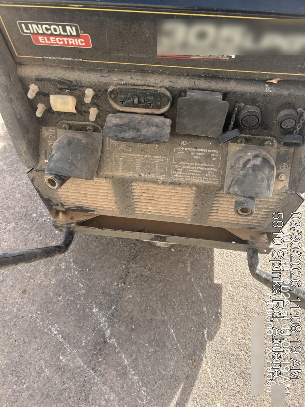 2020 Lincoln Electric Ranger 305 LPG Kohler Engine, One-Pak