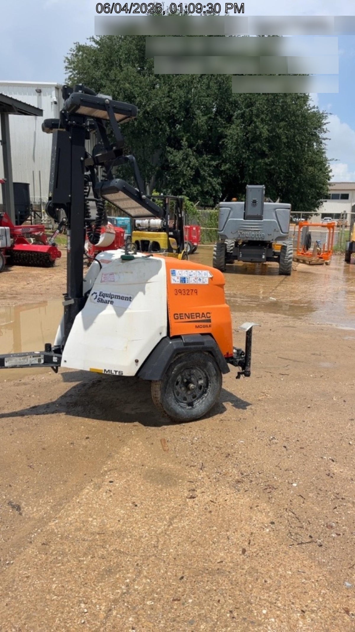 2024 Generac MLT2 Diesel, Flex Switch 120V Input, Powerzone Controller, 
(4) 320W LED Lights, 4kW Generator, 39.9 Gal Fuel Tank, 2" Ball, T3
