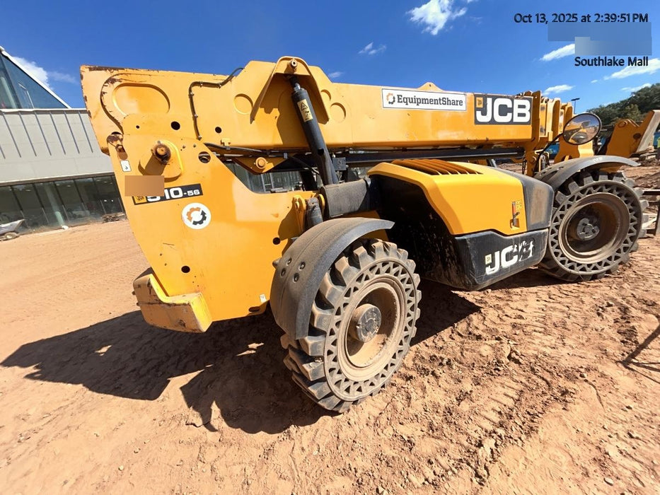 2020 JCB 510-56 Canopy, Solid Tires, Work Lights, Beacon, Aux Hydraulics, Back up Alarm, Lifting Eye, ES Decals