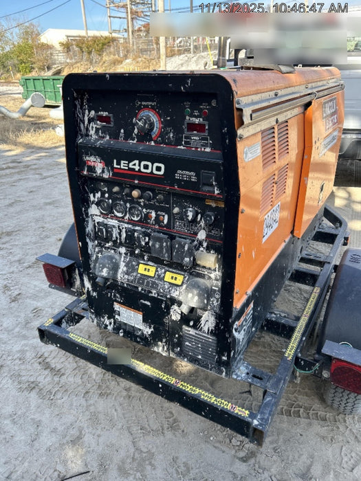 2023 Lincoln Electric LE400 Kubota V1505, Trlr, Cable Rack, Light Kit, ES Decals, T3