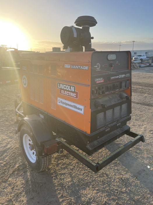 2021 Lincoln Electric Vantage 549X Ready Pak 3, ORANGE (includes trailer, cable rack, fender light kit)