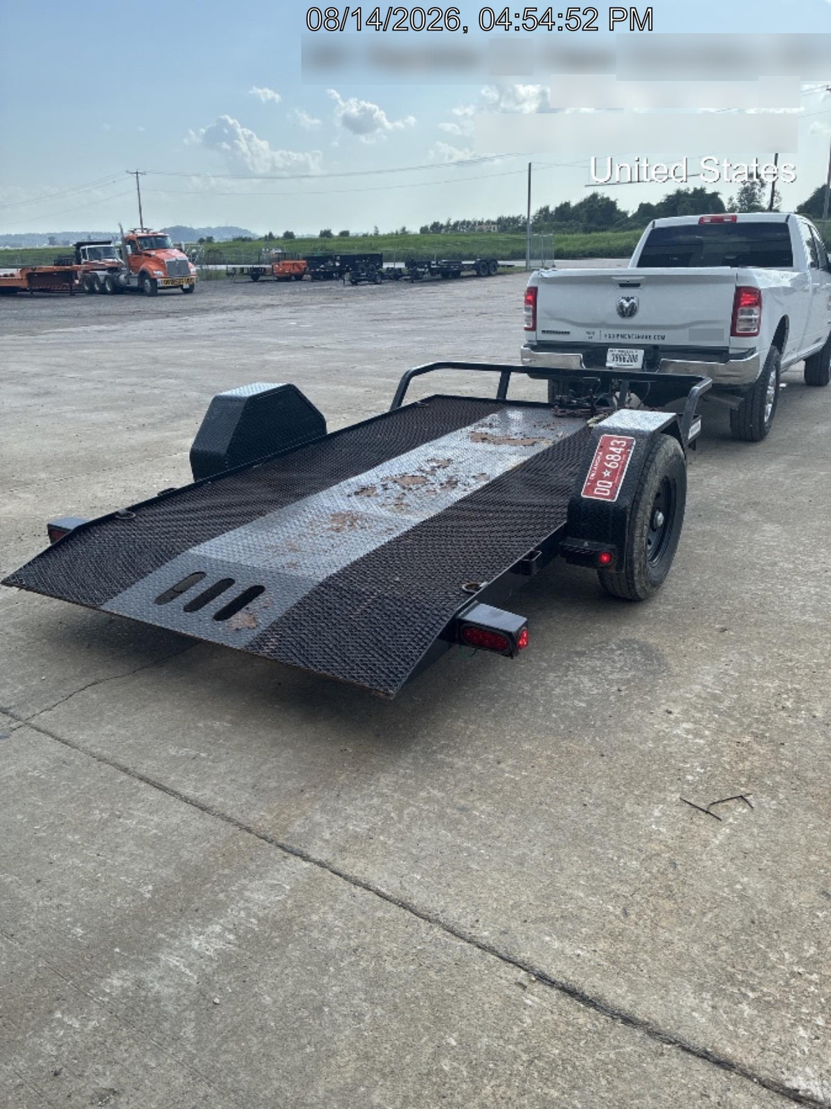 2022 LOADTRAIL Tilt-Deck Rental Trailer