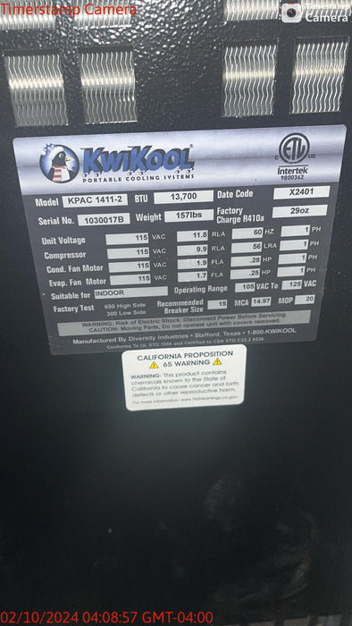 2023 KWIKOOL KPAC1411-2