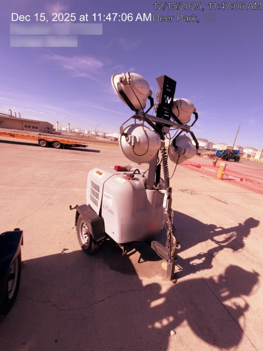 2019 Wacker Neuson LTV6L-MH Wacker Neuson LTV6L Mobile Light Tower w/Fuel Level Sensor Installed