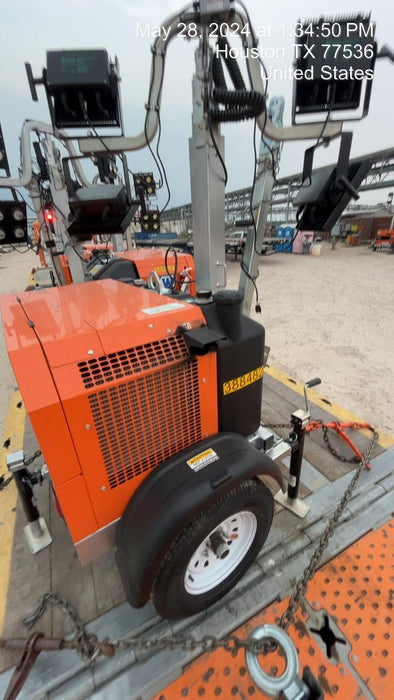 2024 Wanco WLTT-4MM4K Diesel, Deep Sea Controller, Shore Power Plug, Auto Start, (4) 350W LED Floodlights, 4kW Generator, 60 Gal Fuel Tank, 2" Ball, T3