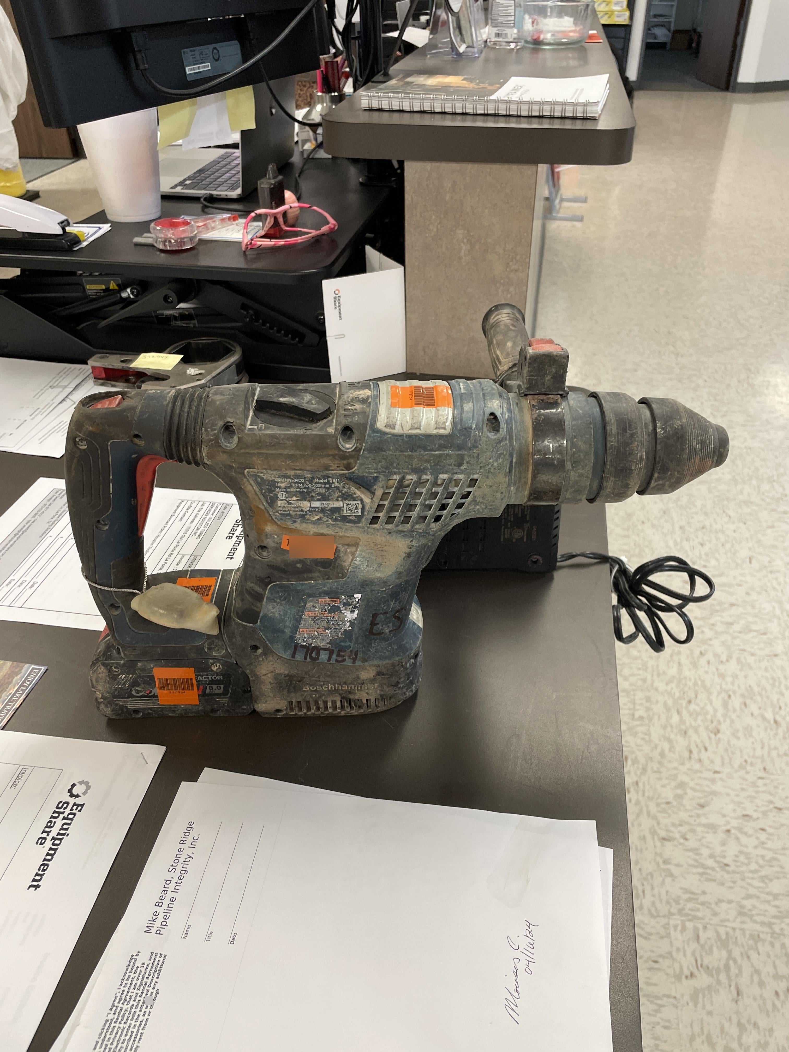2021 BOSCH GBH18V-34CQN