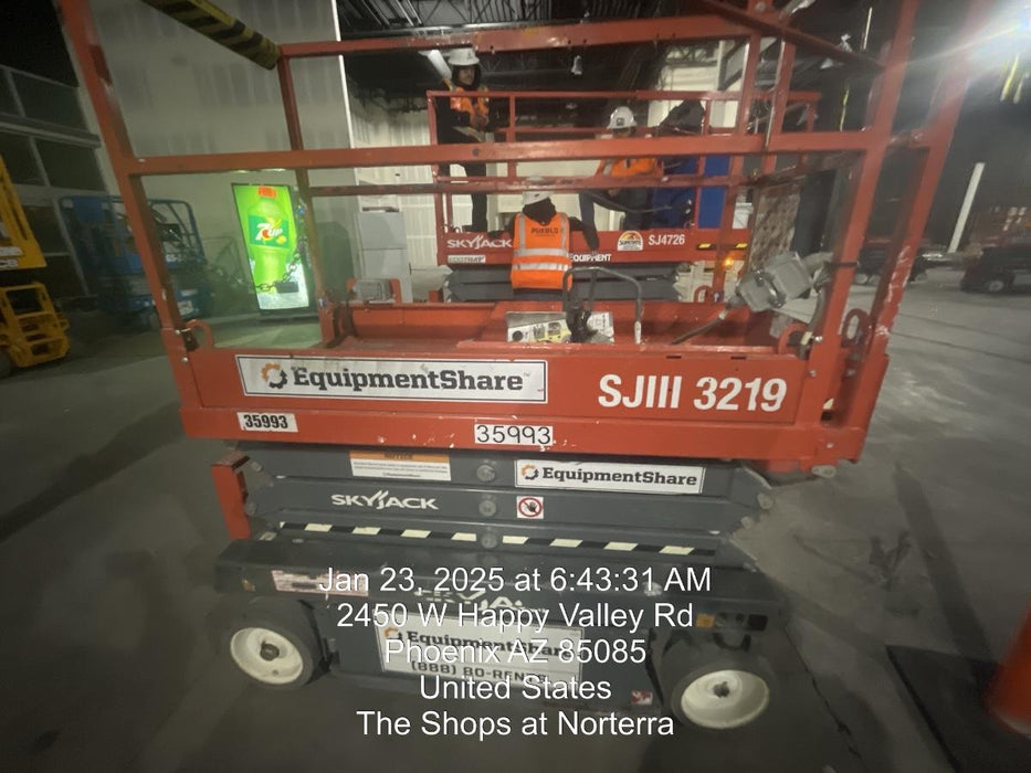 2019 Skyjack SJIII-3219 Standard w/Trojan Batteries