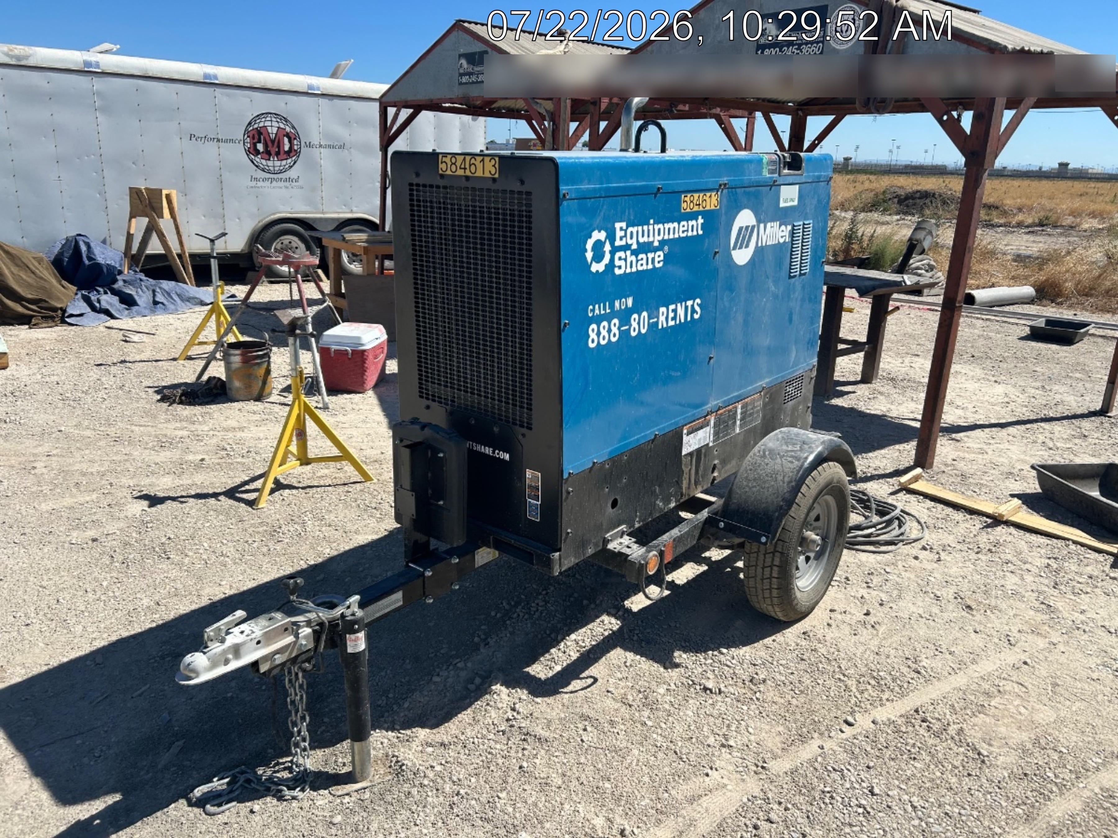 2025 MILLER ELECTRIC BIG BLUE 500