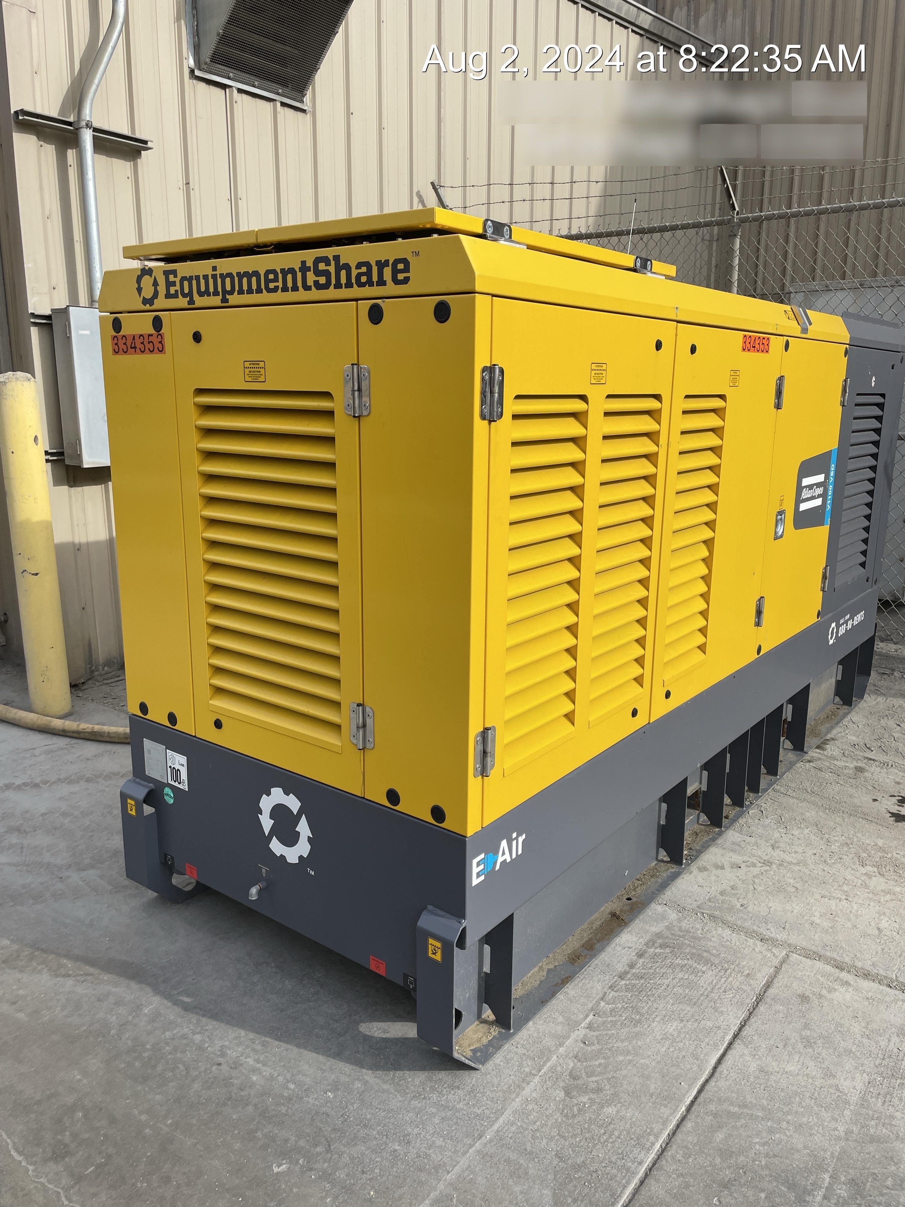 2023 ATLAS COPCO E-AIR V1100