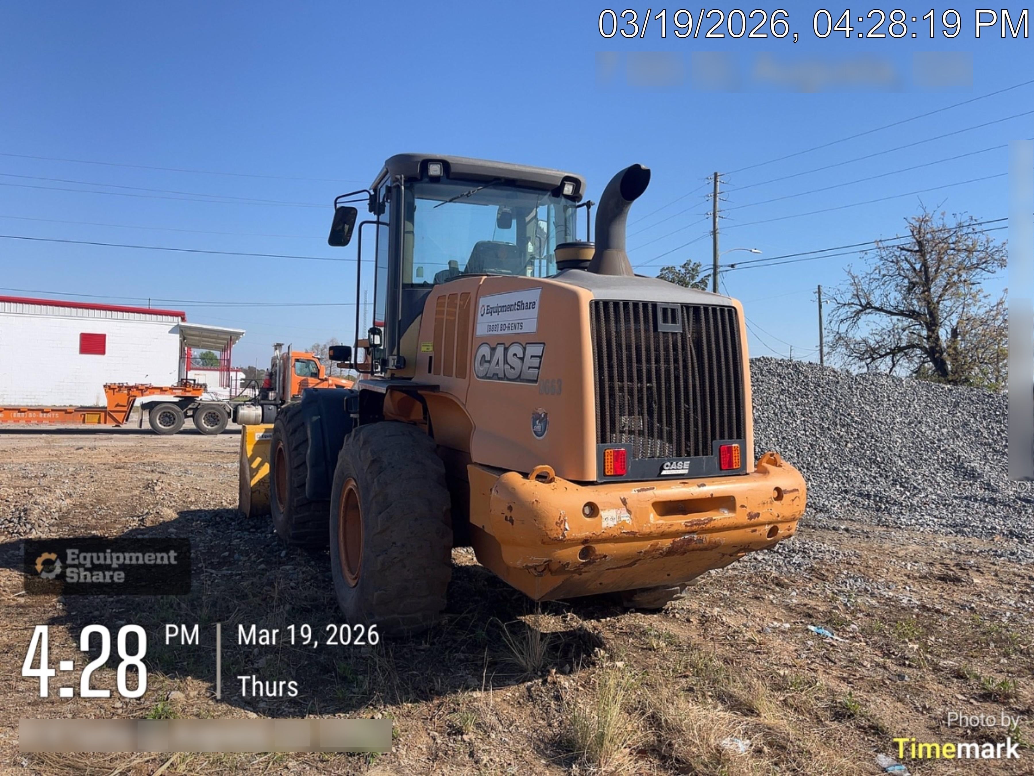 2016 Case 621F CLOSED CAB, JRB 416 STYLE HYD COUPLER