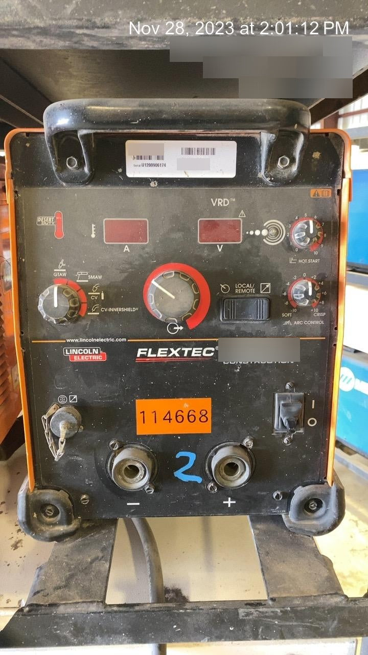 2020 LINCOLN ELECTRIC FLEXTEC 350X