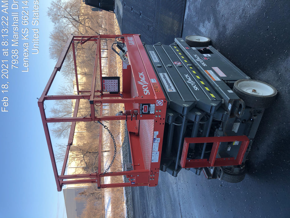 2018 Skyjack SJIII-4632 Standard Rental Specs