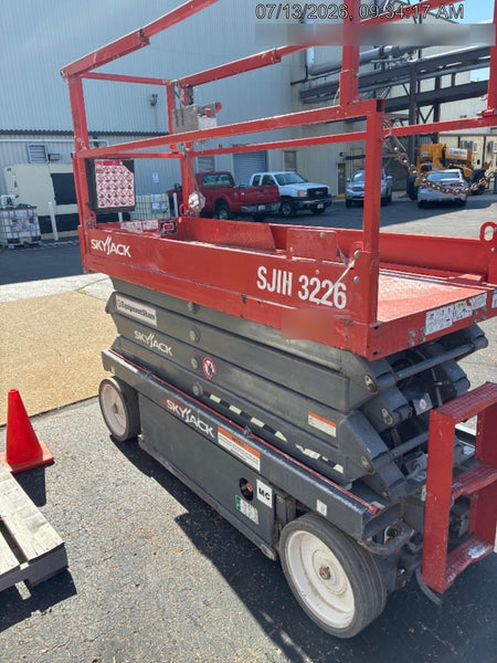 2018 Skyjack SJIII-3226 Standard Rental Specs