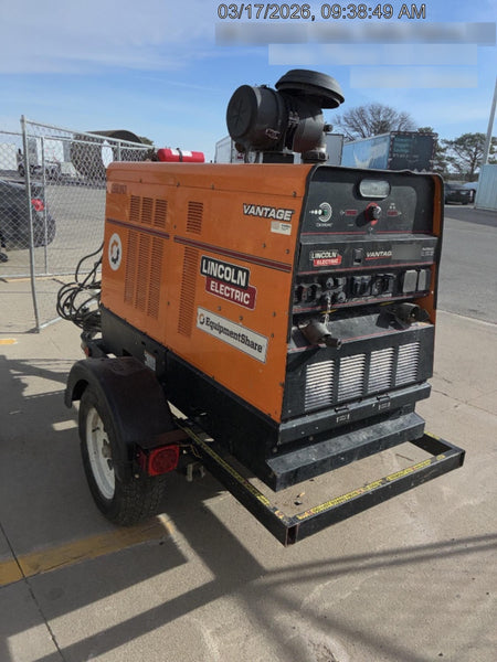 2022 Lincoln Electric Vantage 549X Crosslink Technology, Trailer Mounted, ES Decals, T3