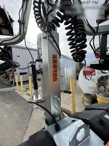 2025 Wanco WLTT-4MM4K Diesel, Mitsubishi L2E, 9.0HP @1800 rpm, Deep Sea Controller, Shore Power Plug, Auto Start, (4) 350W LED Floodlights, 4kW Generator, 60 Gal Fuel Tank, 2" Ball, T3