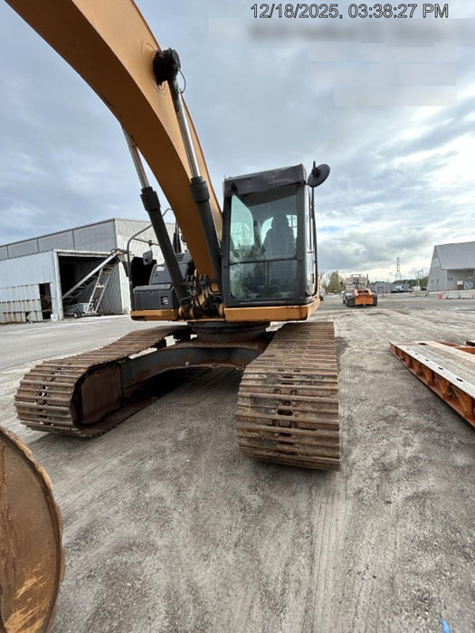 2016 Case CX300D CAB A/C, 12' ARM, STEEL TRACKS, THUMB