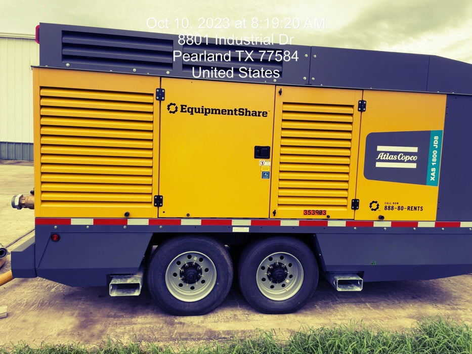 2023 ATLAS COPCO XAS 1800