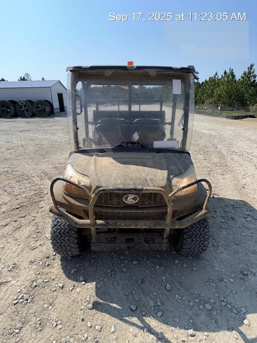 2020 Kubota RTV-X1140 CAMO, CANOPY, STROBE, BACK UP ALARM, WINDSHIELD, FIRE EXT