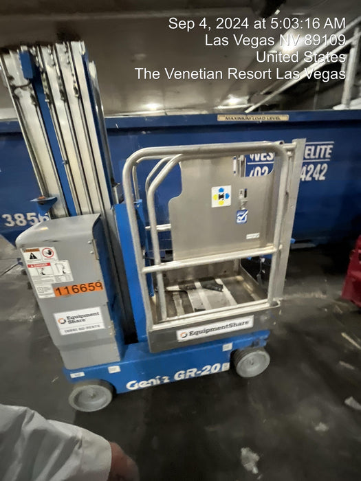 2020 GENIE GR-20