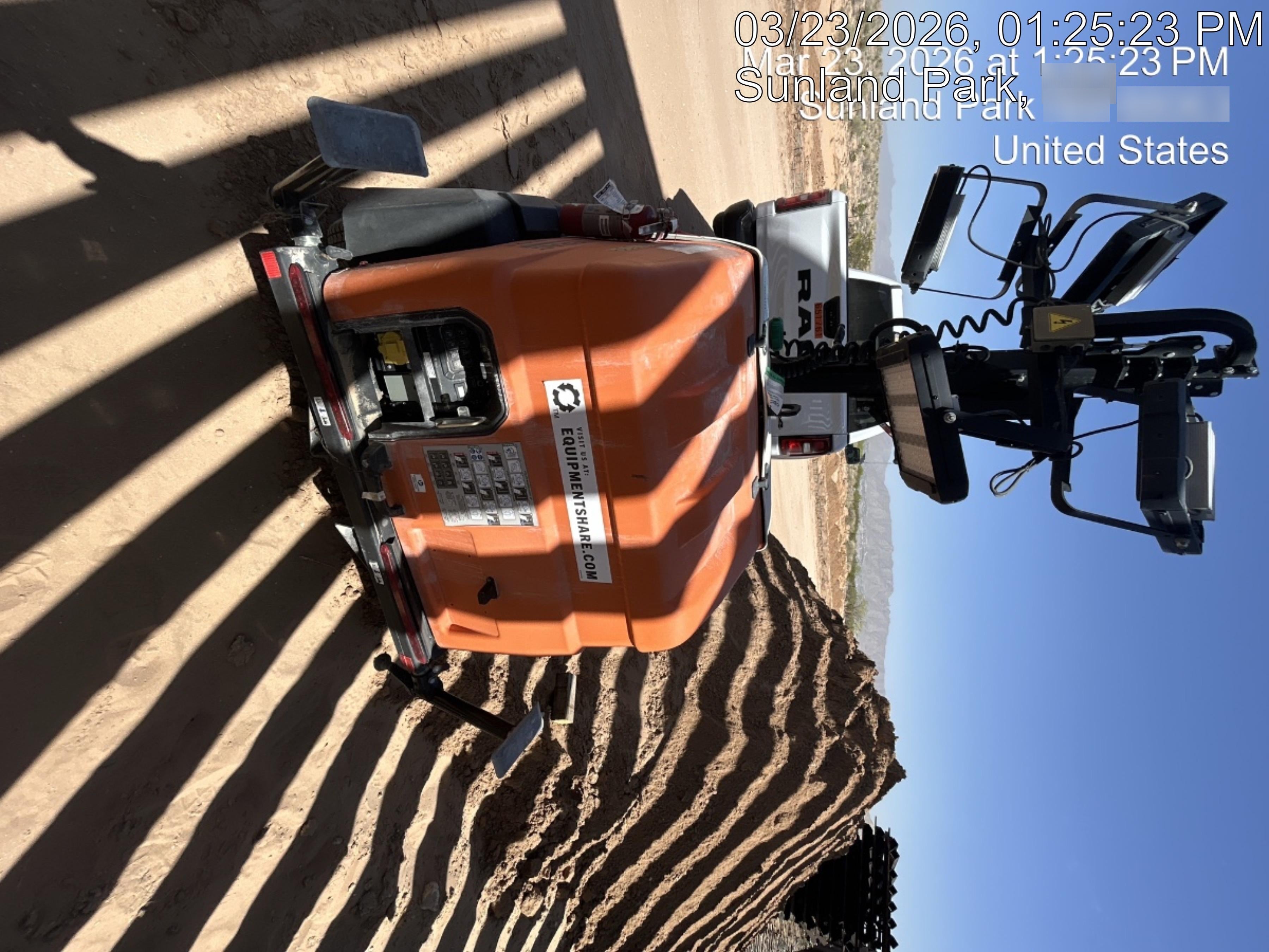 2024 Generac MLT2 Diesel, Flex Switch 120V Input, Powerzone Controller, 
(4) 320W LED Lights, 4kW Generator, 39.9 Gal Fuel Tank, 2" Ball, T3