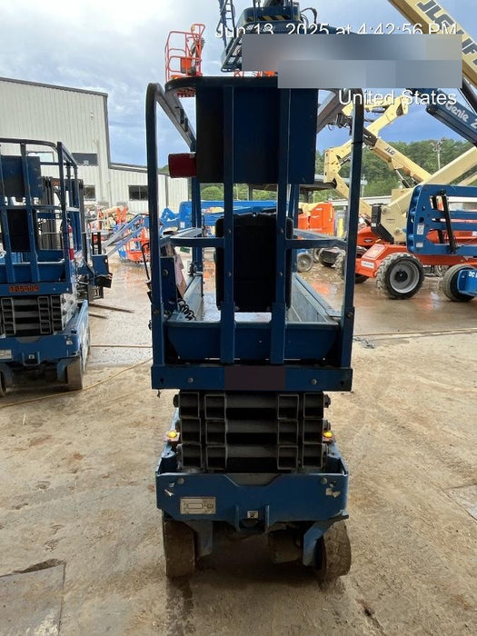 2019 Genie GS-1930 Fixed Rails with Chain Entry