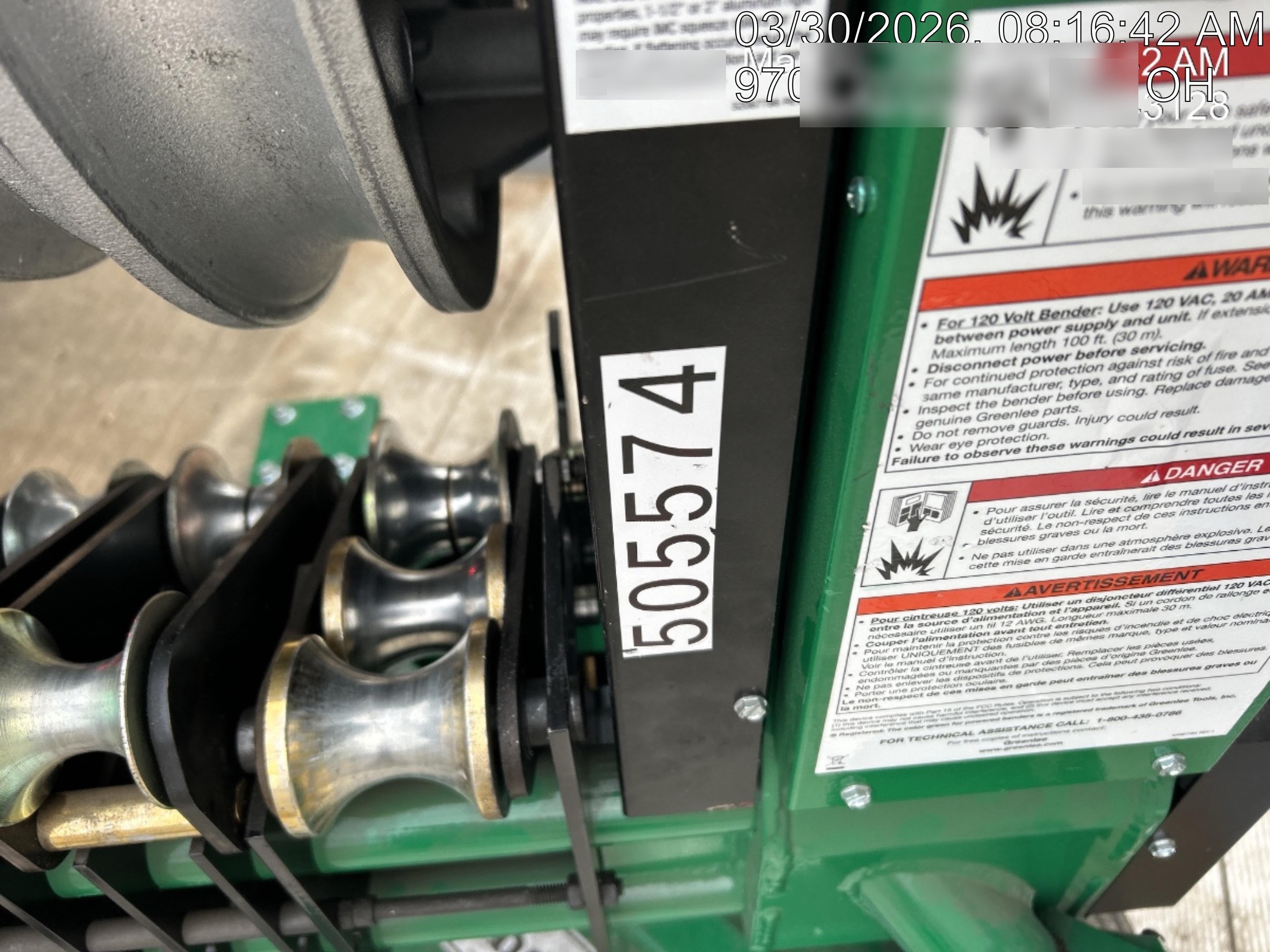 2025 GREENLEE 854DX