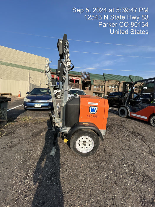 2023 Wanco WLTT-4MM4K Diesel, Deep Sea Controller, Shore Power Plug, Auto Start, (4) 350W LED Floodlights, 4kW Generator, 60 Gal Fuel Tank, 2" Ball, T3