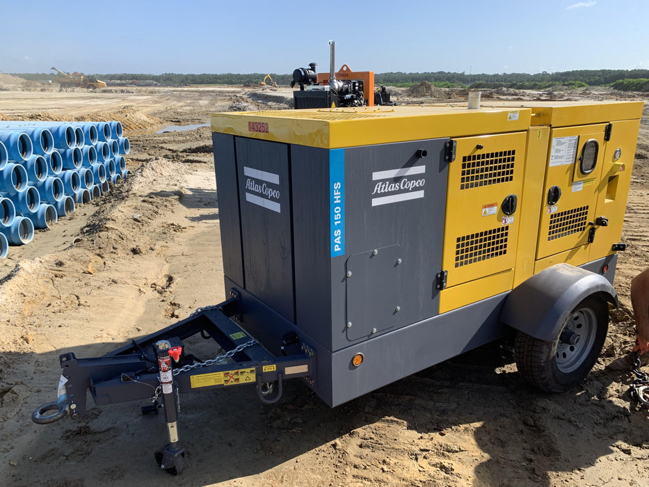 2021 ATLAS COPCO PAS 150 HF CS Enclosed