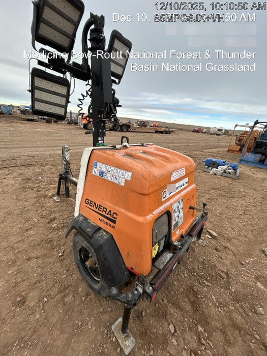 2023 Generac MLT2 Diesel, Flex Switch 120V Input, Powerzone Controller, 
(4) 320W LED Lights, 4kW Generator, 39.9 Gal Fuel Tank, 2" Ball, T3