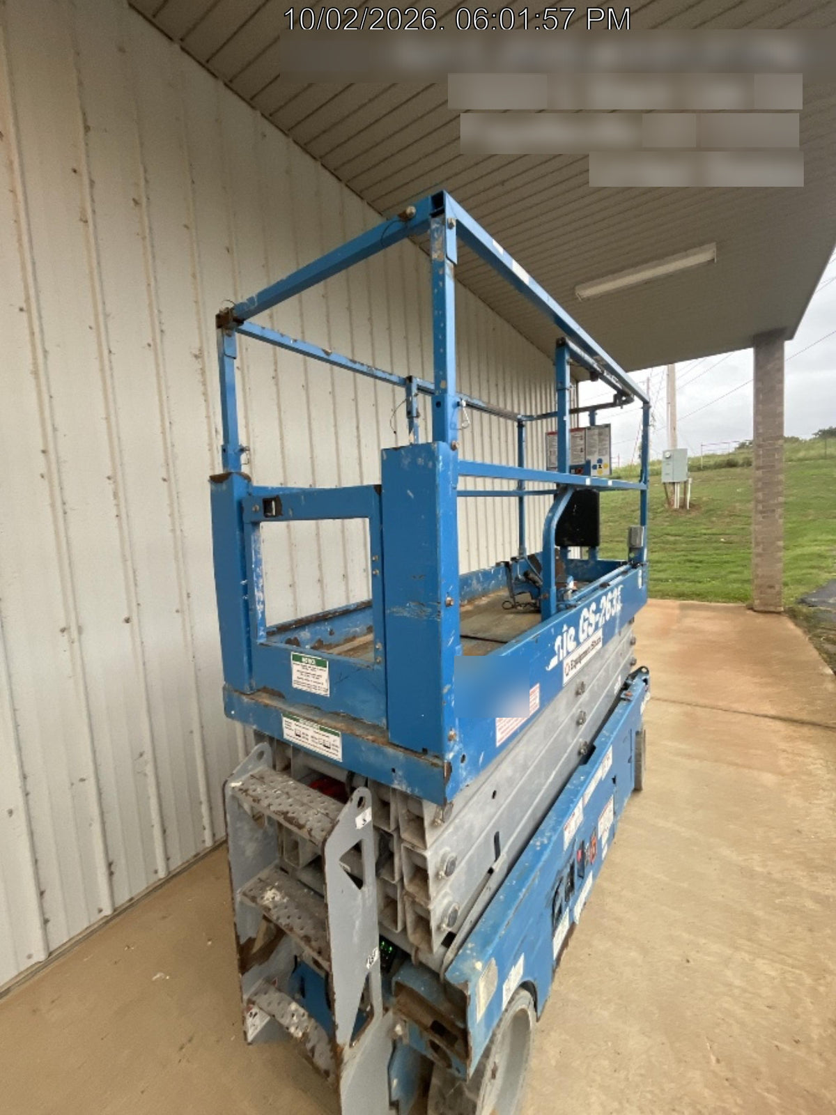 2018 Genie GS-2632 Genie GS-2632 w/Fixed Rail, Chain Entry