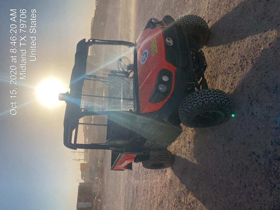 2019 Kubota RTV-XG850WL-H 4wd Utility Cart, Gas, 2 Seat, LED Strobe, Windshield Tempered Glass, Plastic Canopy, Wire Harness Kit, Backup Alarm
