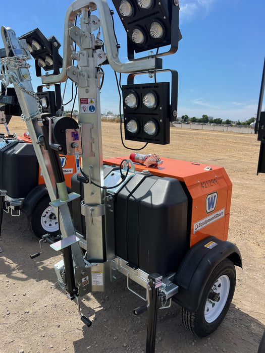 2024 Wanco WLTT-4MM4K Diesel, Deep Sea Controller, Shore Power Plug, Auto Start, (4) 350W LED Floodlights, 4kW Generator, 60 Gal Fuel Tank, 2" Ball, T3