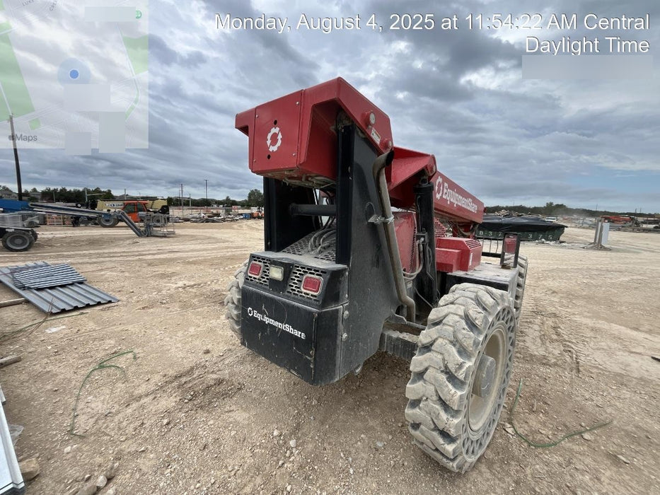 2019 Manitou MTA8044 74hp T4F, Cab/Heat/Air, Cab and Boom LED work lights, Auxiliary Hydraulics, Solid Tires, Amber strobe, Lift Hook 66" Carriage, 60" Forks