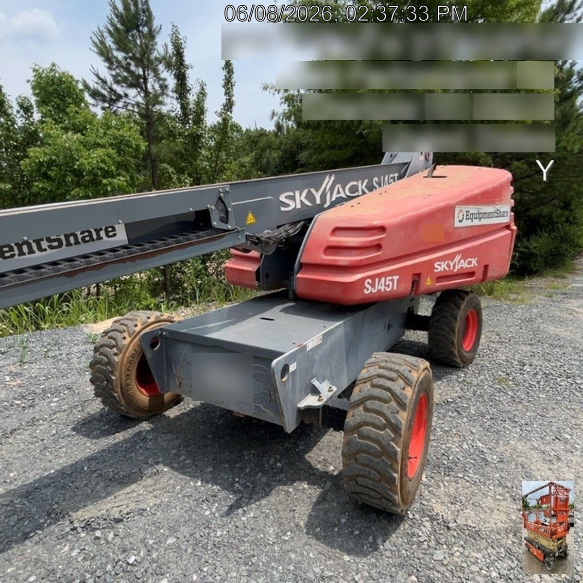 2019 SKYJACK SJ45T+