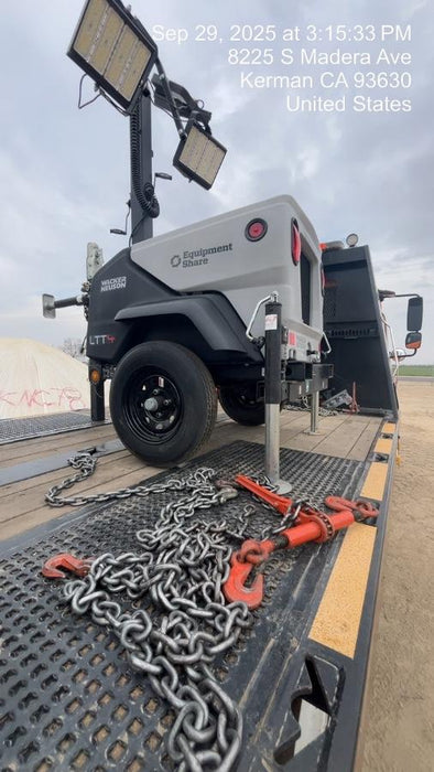 2024 Wacker Neuson LTT4 Diesel, Kohler KDW702, Deep Sea Controller, Auto Start, LED 320W, Bypass Outlet, T3