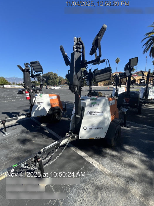 2023 Generac MLT2 Diesel, Flex Switch 120V Input, Powerzone Controller, (4) 320W LED Lights, 4kW Generator, 39.9 Gal Fuel Tank, 2" Ball, T3