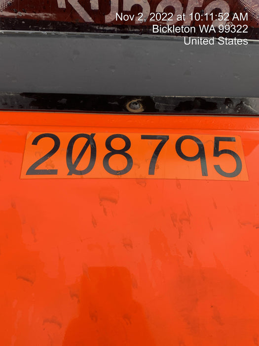 2022 Kubota RTV-X1140W-H Plastic Canopy, Windshield Acrylic Clear, LED Strobe Light, Wire Harness Kit, Back up Alarm