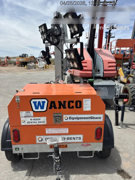 2024 Wanco WLTT-4MM4K Diesel, Deep Sea Controller, Shore Power Plug, Auto Start, (4) 350W LED Floodlights, 4kW Generator, 60 Gal Fuel Tank, 2" Ball, T3