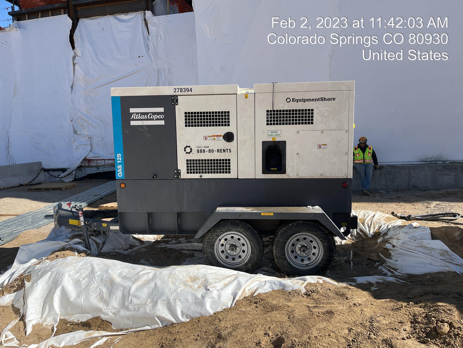 2022 ATLAS COPCO QAS 125