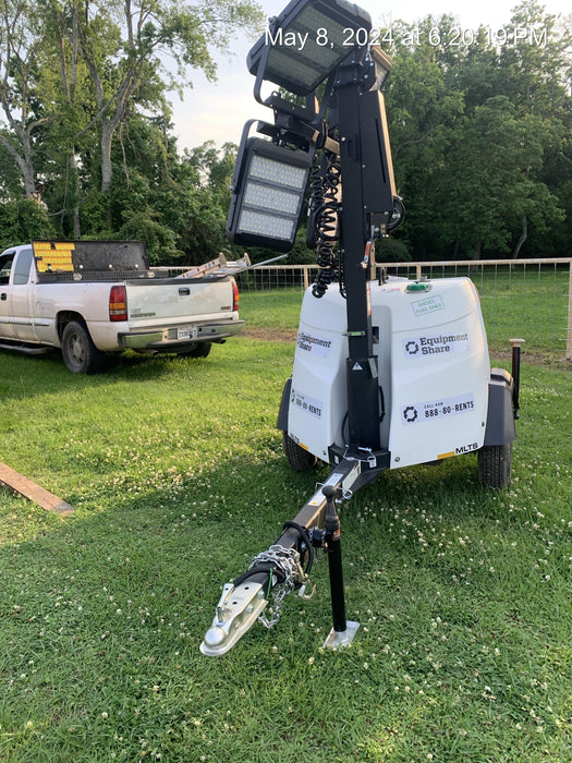 2023 Generac MLT2 Diesel, Flex Switch 120V Input, Powerzone Controller, 
(4) 320W LED Lights, 4kW Generator, 39.9 Gal Fuel Tank, 2" Ball, T3