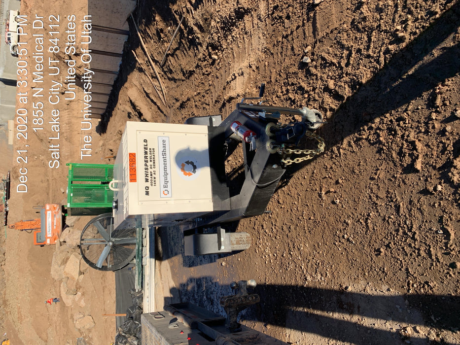 2020 Multiquip DLW400ESA4 400 amp Welder, 14kW, 120/240V, T4F Kubota, Trailer