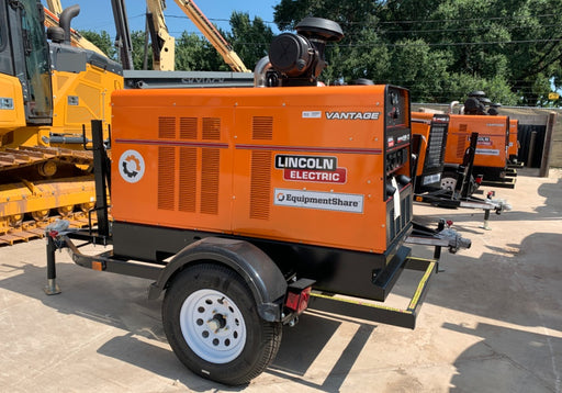 2021 Lincoln Electric Vantage 549X Ready Pak 3, ORANGE (includes trailer, cable rack, fender light kit)