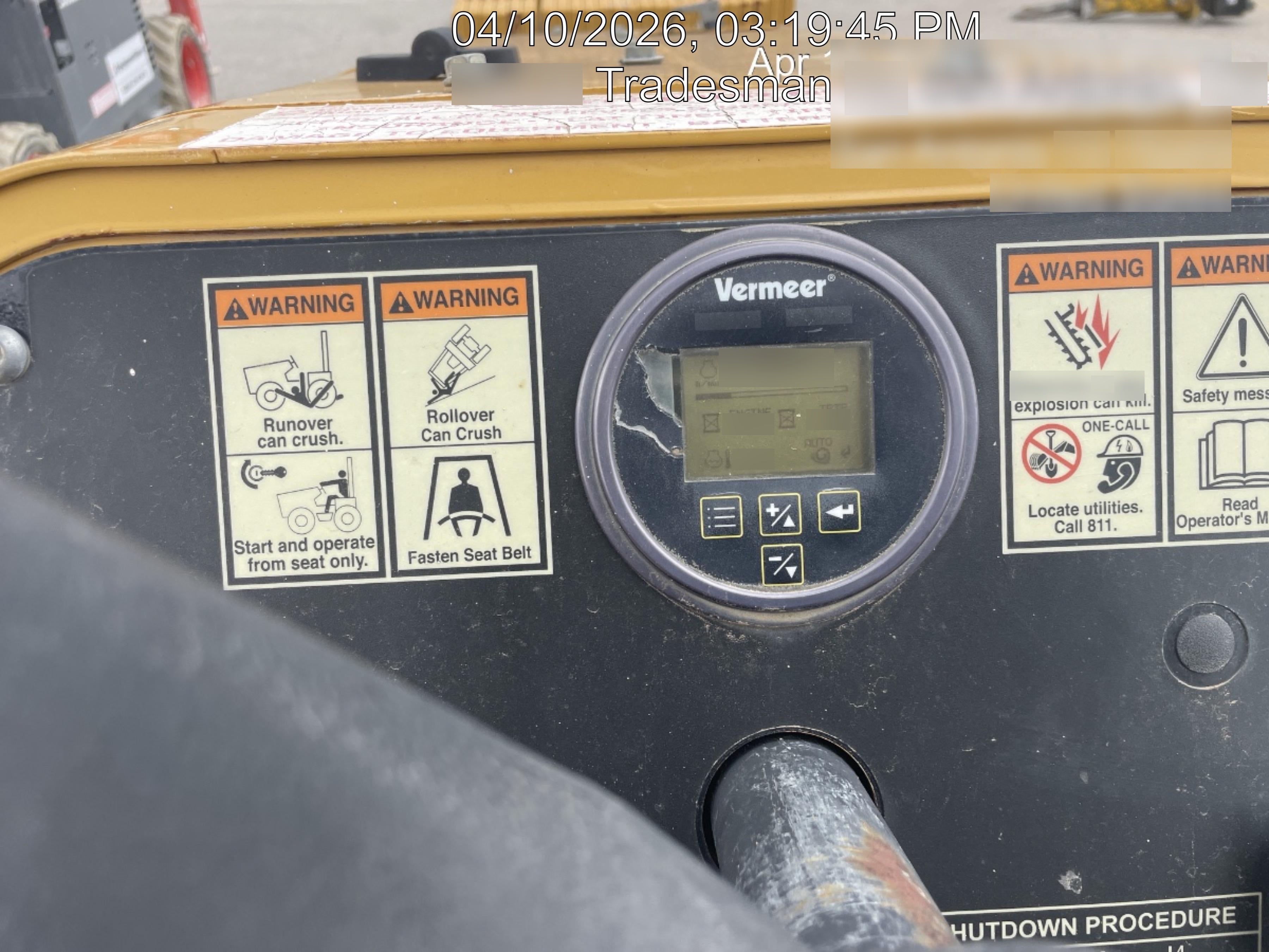 2019 VERMEER RTX450