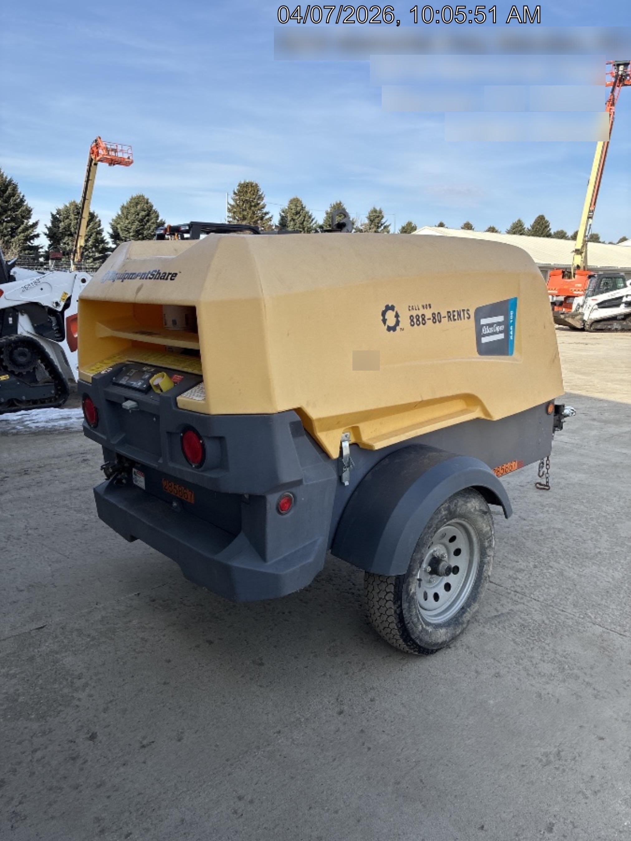 2022 ATLAS COPCO XAS188 CWK