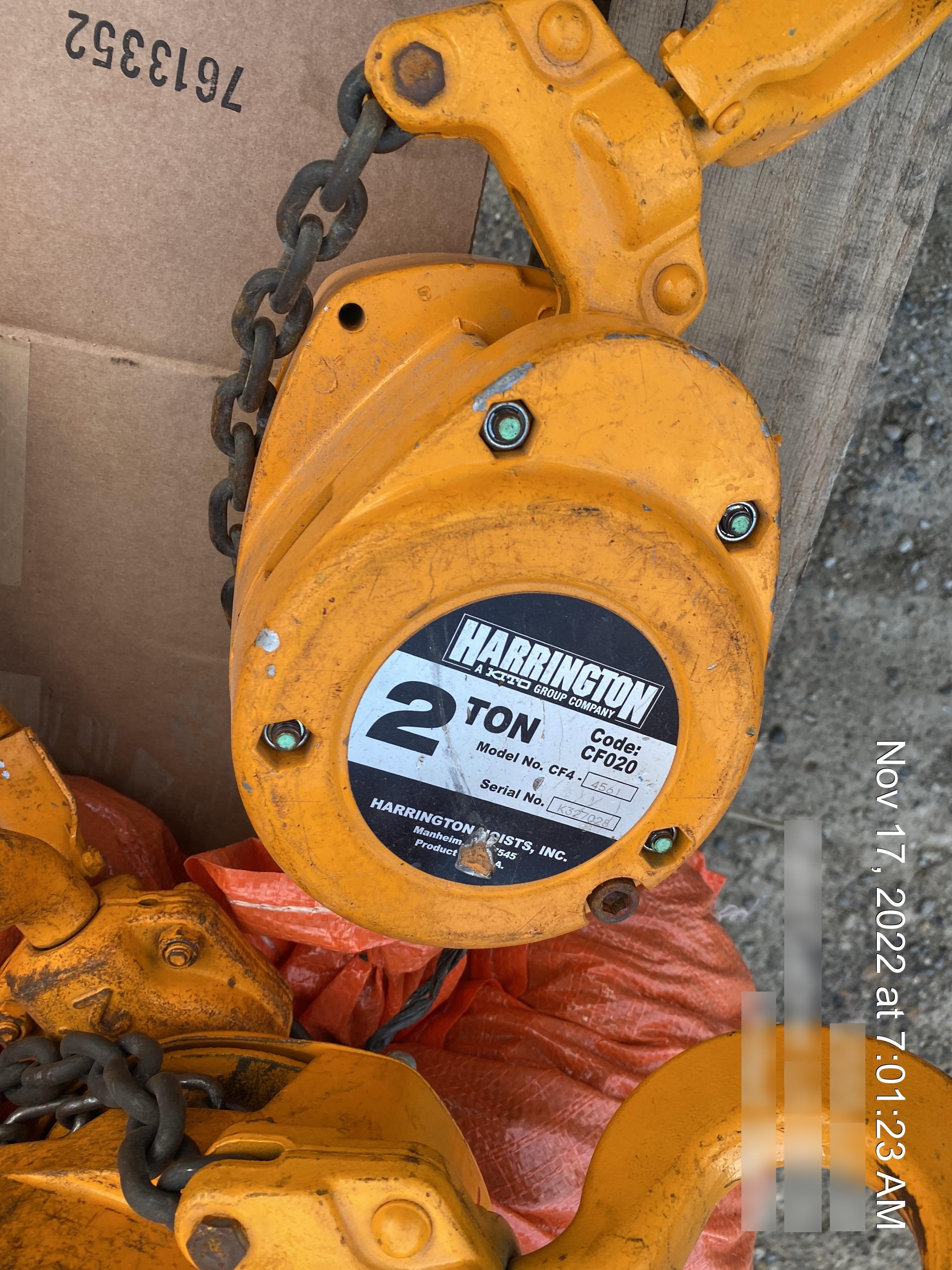 2021 HARRINGTON CF020-20