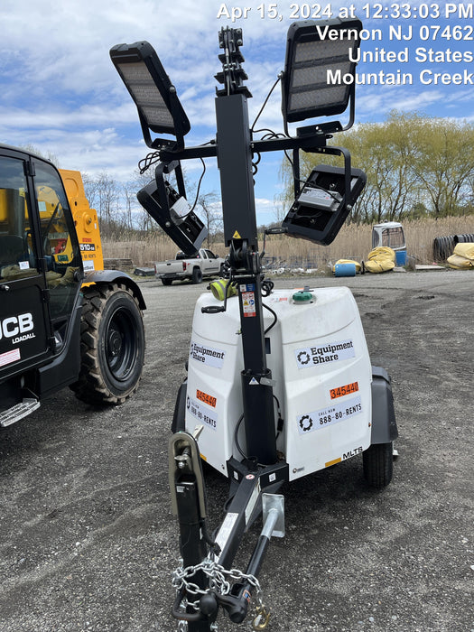 2023 Generac MLT2 Diesel, Flex Switch 120V Input, Powerzone Controller, (4) 320W LED Lights, 4kW Generator, 39.9 Gal Fuel Tank, 2" Ball, T3