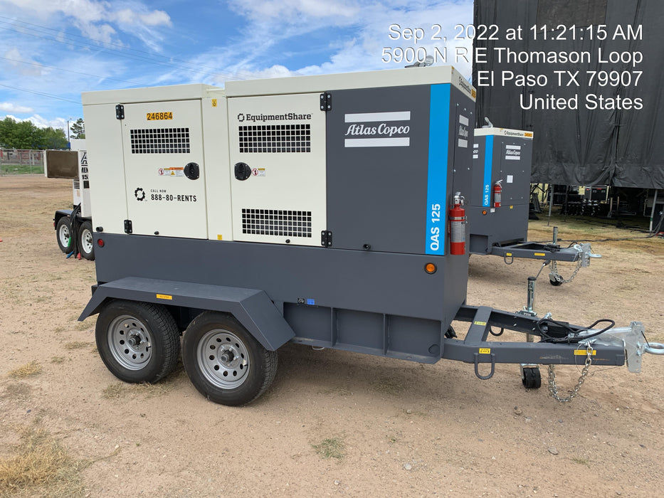 2022 ATLAS COPCO QAS 125