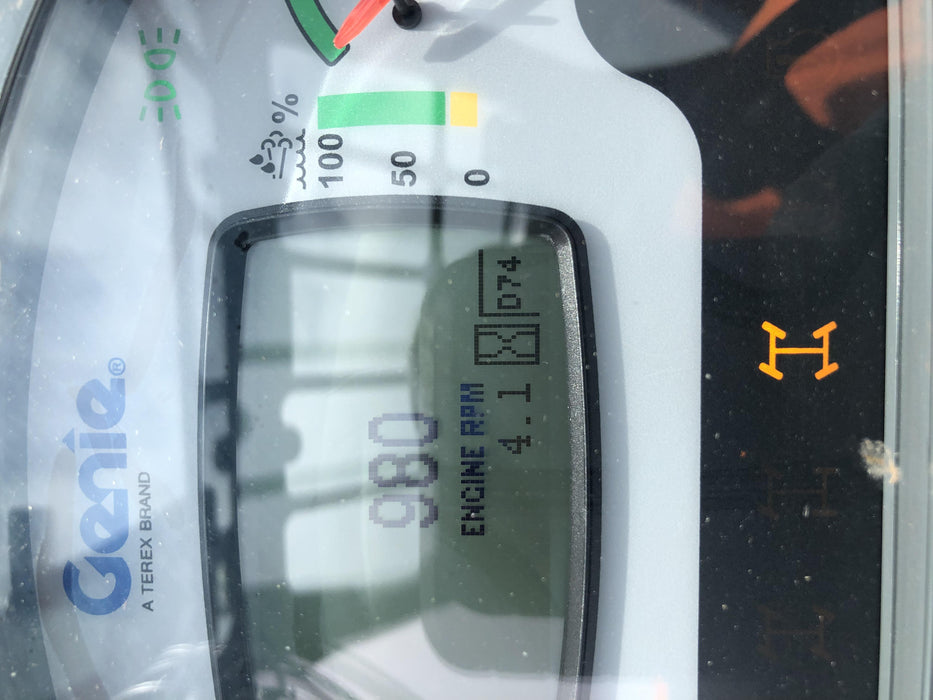 2020 Genie GTH-636 Cab/Heat/Air, Solid Tires, Work Lights, Beacon, Aux Hydraulics, Back up Alarm