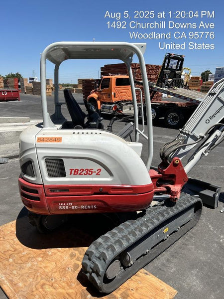 2025 TAKEUCHI TB235-2R