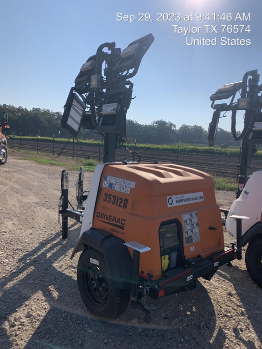 2023 Generac MLT2 Diesel, Flex Switch 120V Input, Powerzone Controller, (4) 320W LED Lights, 4kW Generator, 39.9 Gal Fuel Tank, 2" Ball, T3